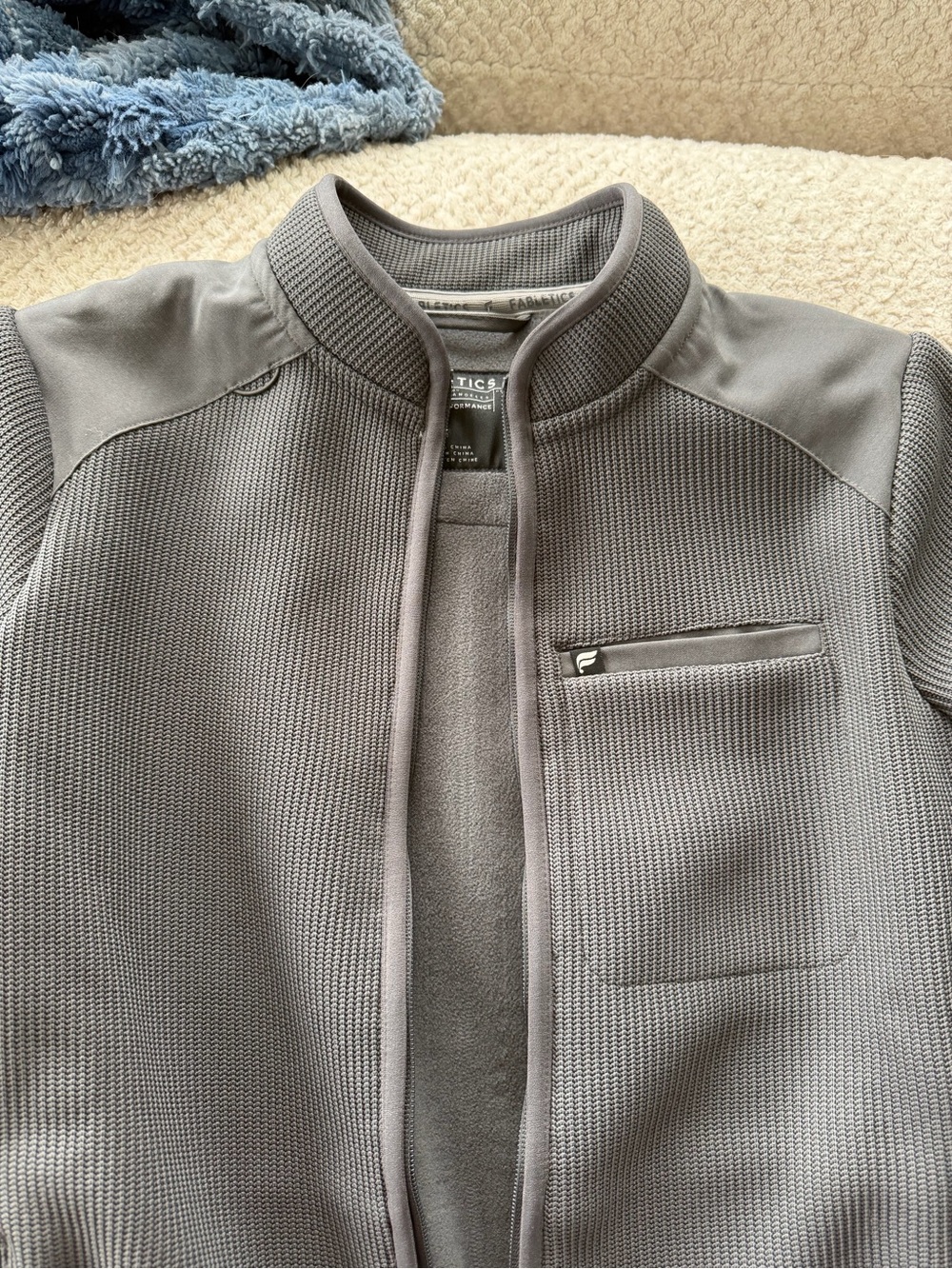 Gray Fabletics Scrub Jacket - Picture 3 of 3
